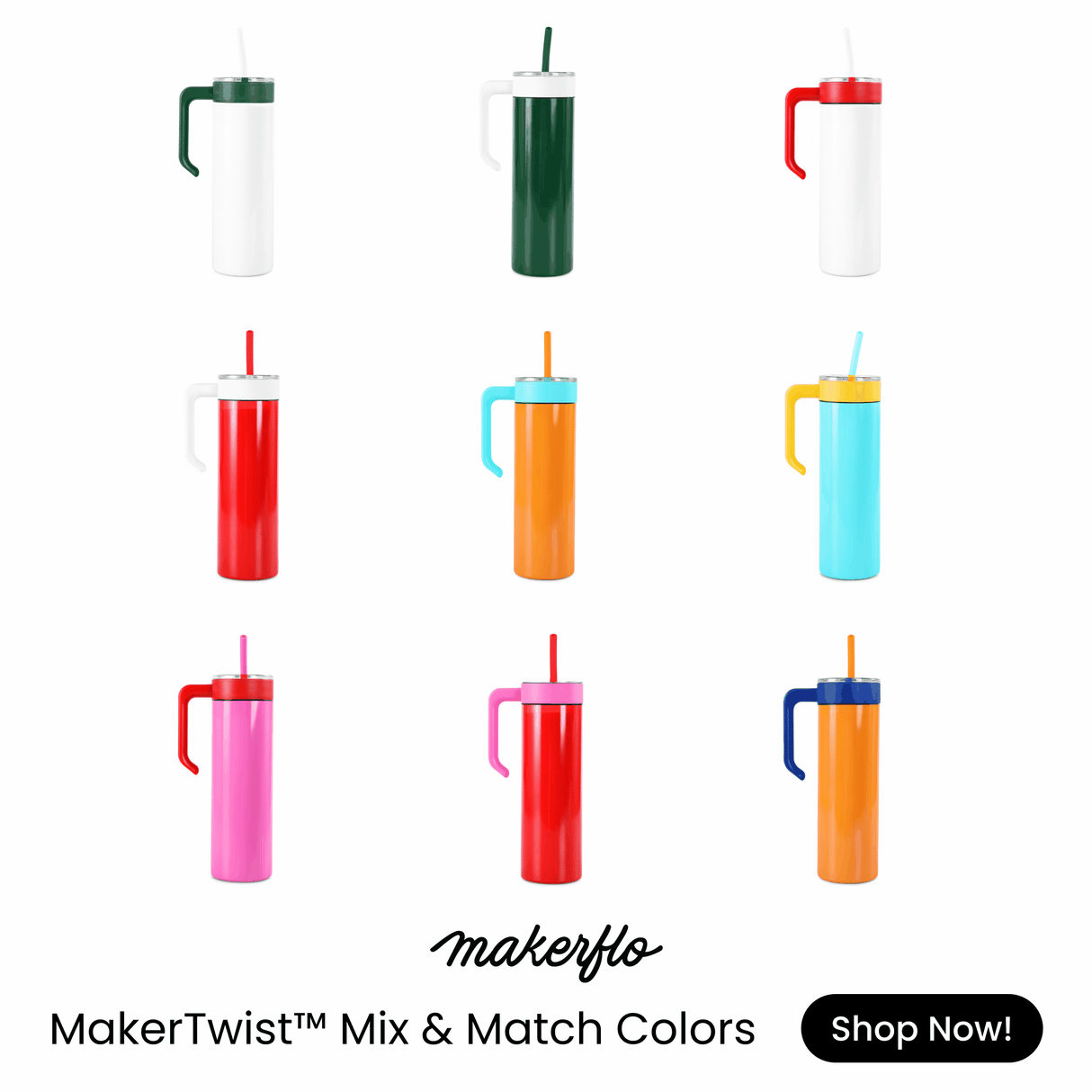 MakerTwist 20oz Skinny Tumbler