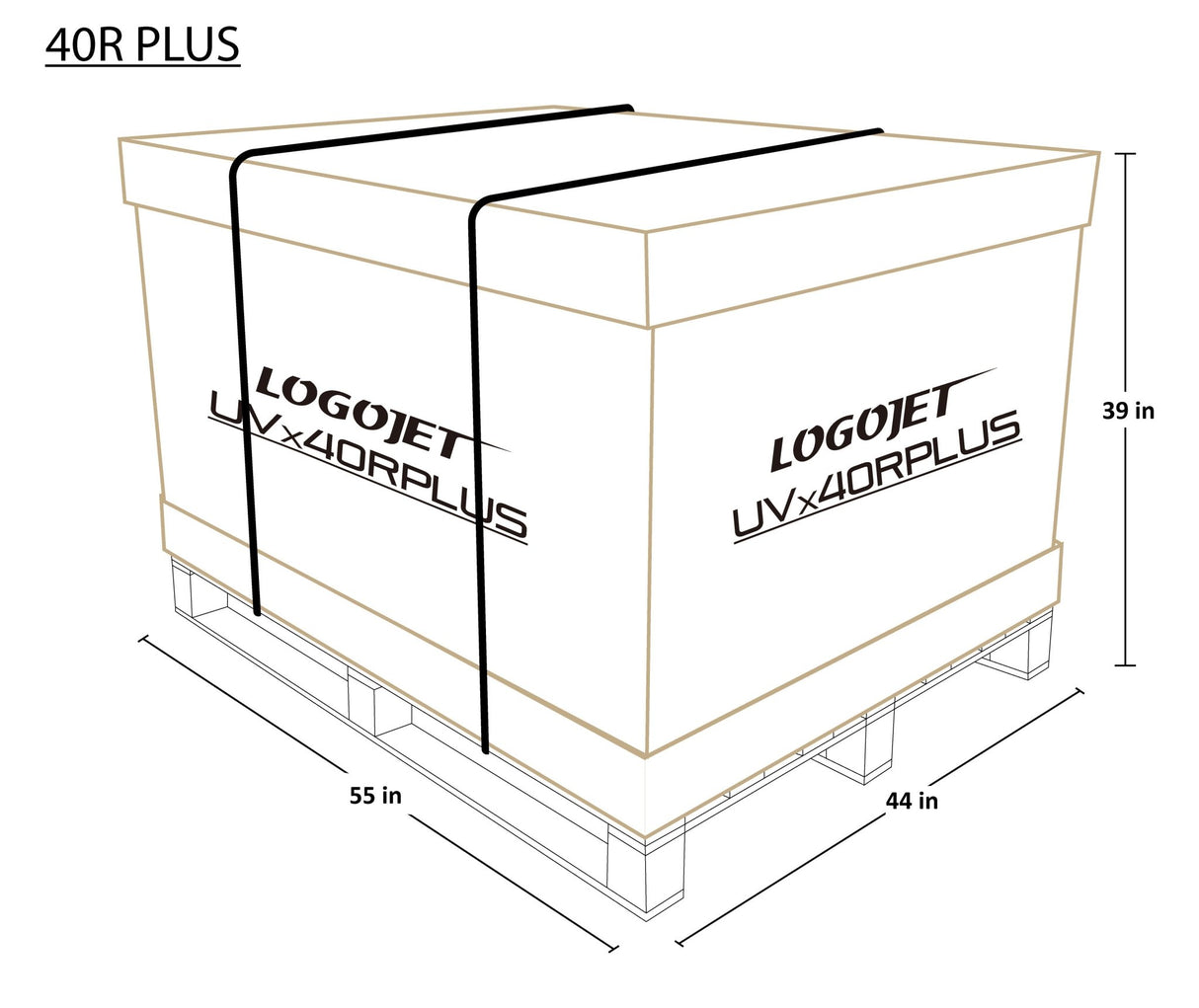 LogoJET UVx40R PLUS Direct to Substrate Printer REFURBISHED | LogoJET Inc.