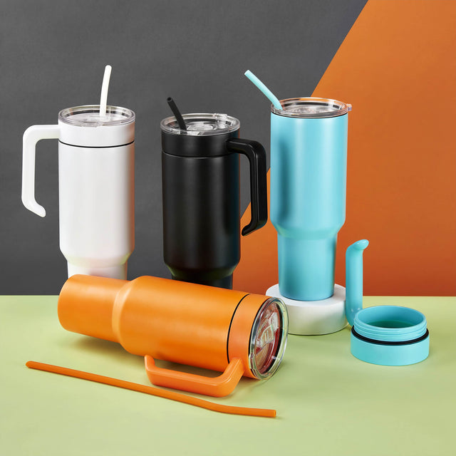 MakerFlo 40oz MakerTwist™ Tumbler – Customizable Stainless Steel Drinkware