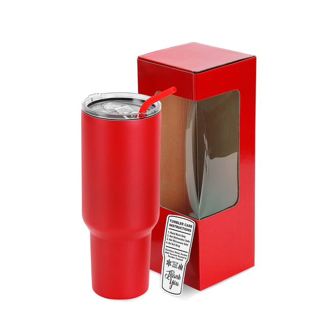 MakerFlo 40oz MakerTwist™ Tumbler – Customizable Stainless Steel Drinkware
