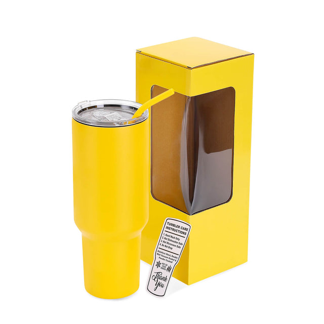 MakerFlo 40oz MakerTwist™ Tumbler – Customizable Stainless Steel Drinkware