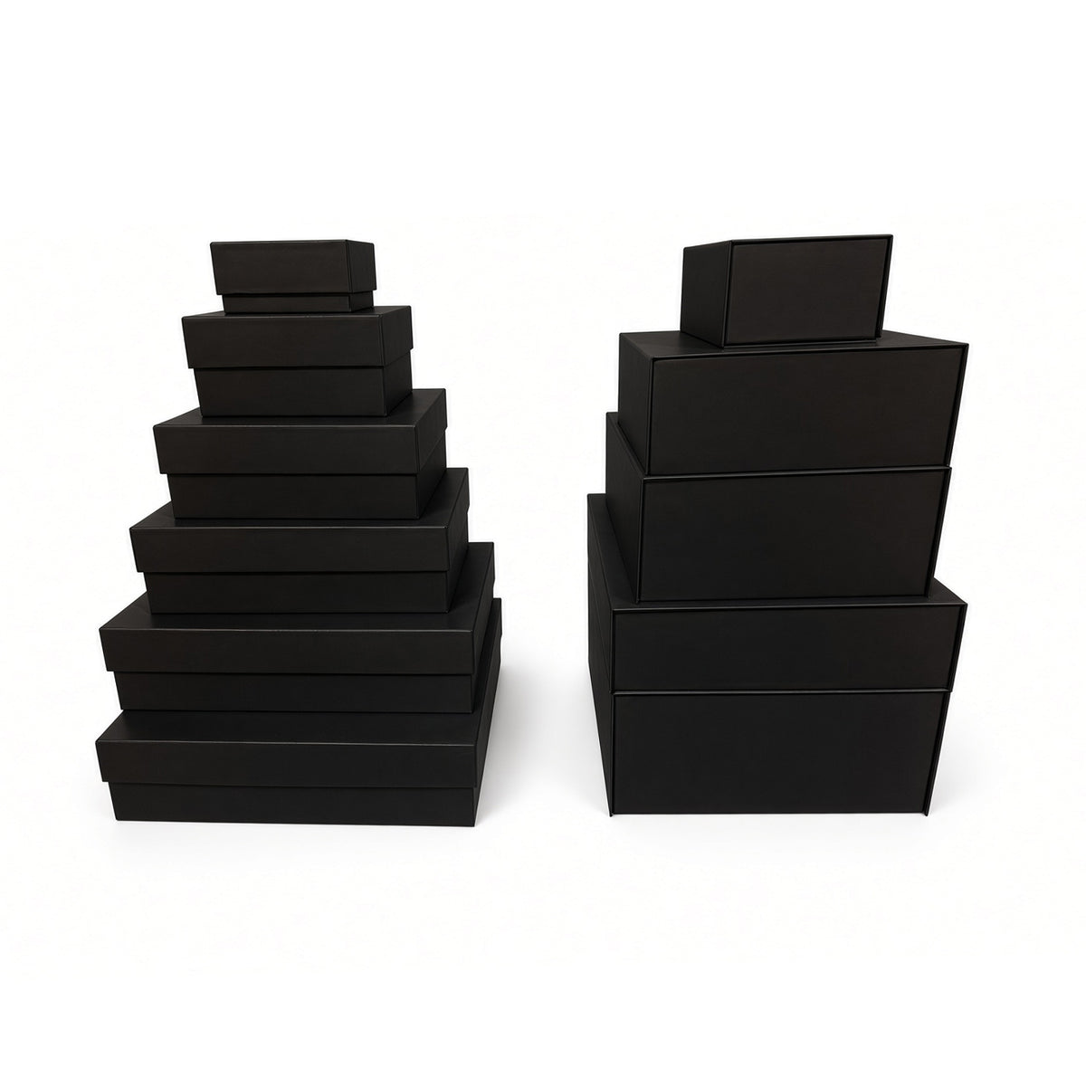 11-piece Black Premium Rigid Box Sample Kit