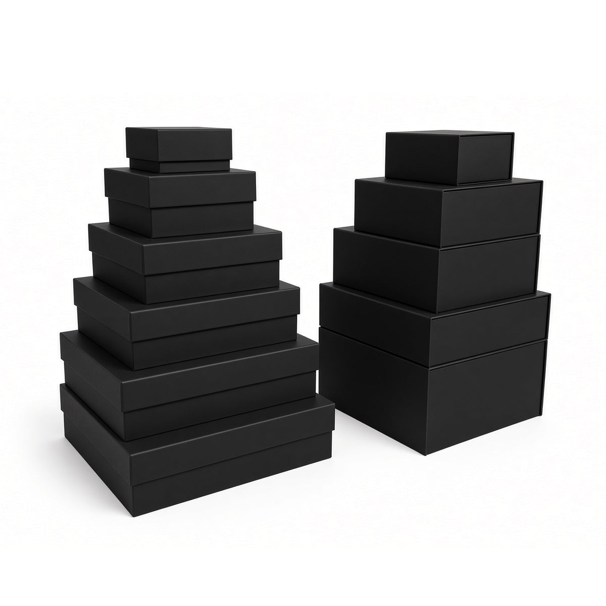 11-piece Black Premium Rigid Box Sample Kit