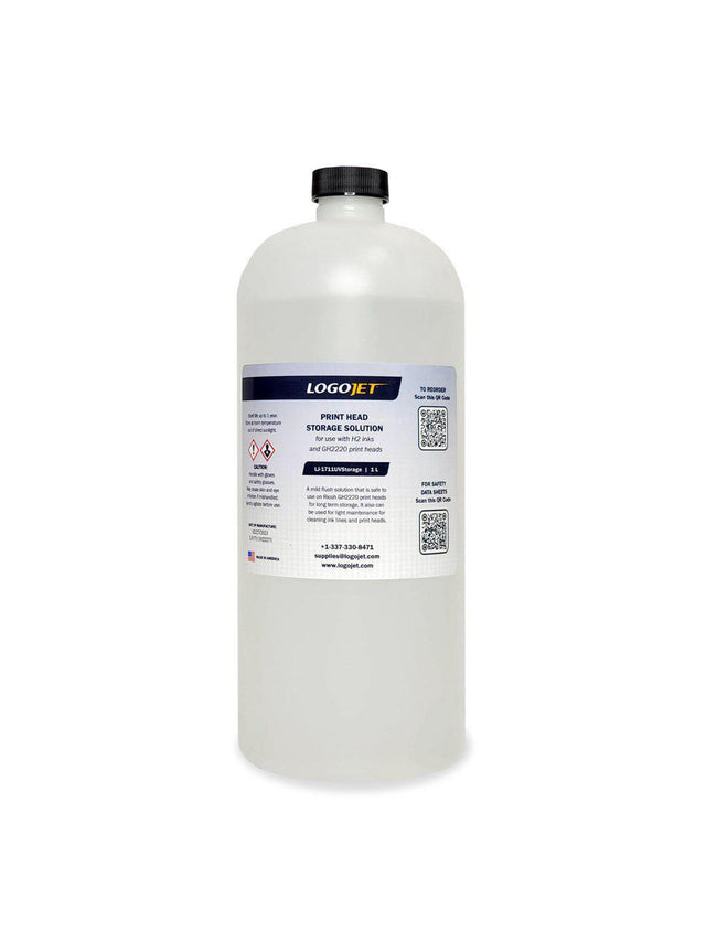 Print Head Storage Solution for H2 & Inspira Series Ink - 1 Liter | LogoJET Inc.