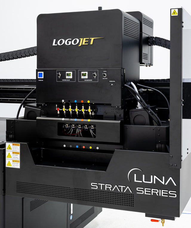 LogoJET Strata Series Large Format UV Flatbed 3.2' x 5.9' - LUNA (includes 2 Ink Sets) | LogoJET Inc.