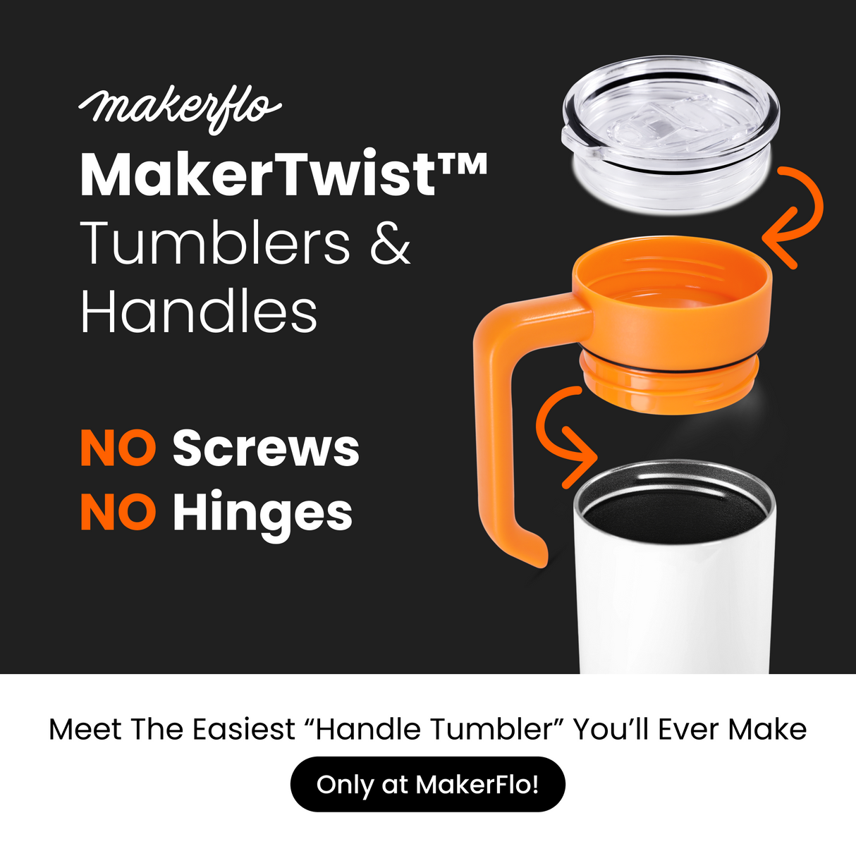 MakerTwist 20oz Skinny Tumbler