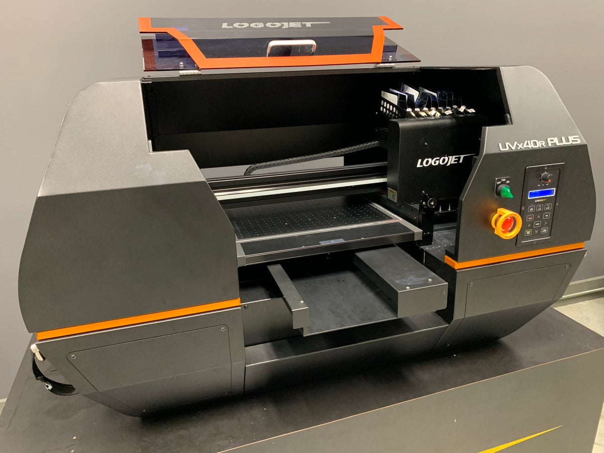 LogoJET UVx40R PLUS Direct to Substrate Printer REFURBISHED | LogoJET Inc.