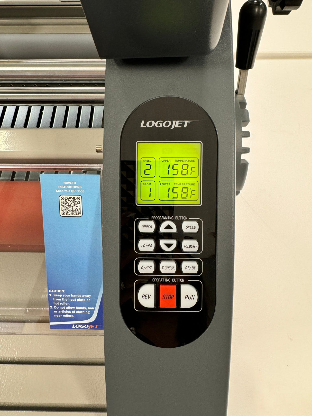 Thermal Pressure Sensitive Roll Laminator 27" (3" Core) | LogoJET Inc.