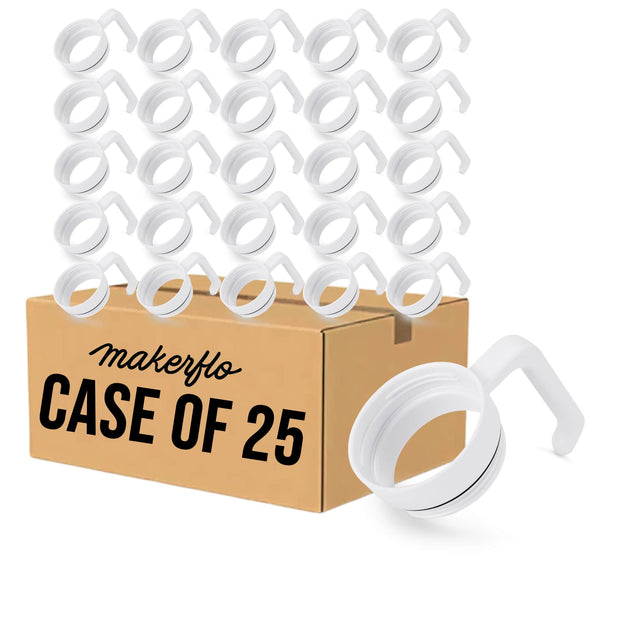 MakerFlo 30oz & 40oz MakerTwist™ Handle – Twist-On Tumbler Accessory