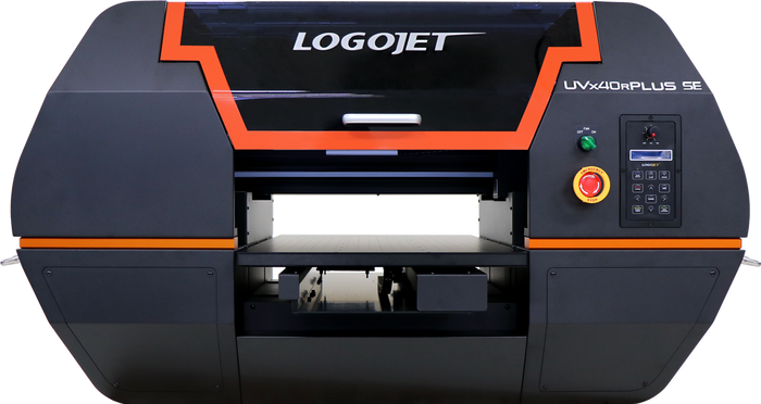 LogoJET UVx40R PLUS-SE Tabletop UV Direct to Substrate Printer | LogoJET Inc.