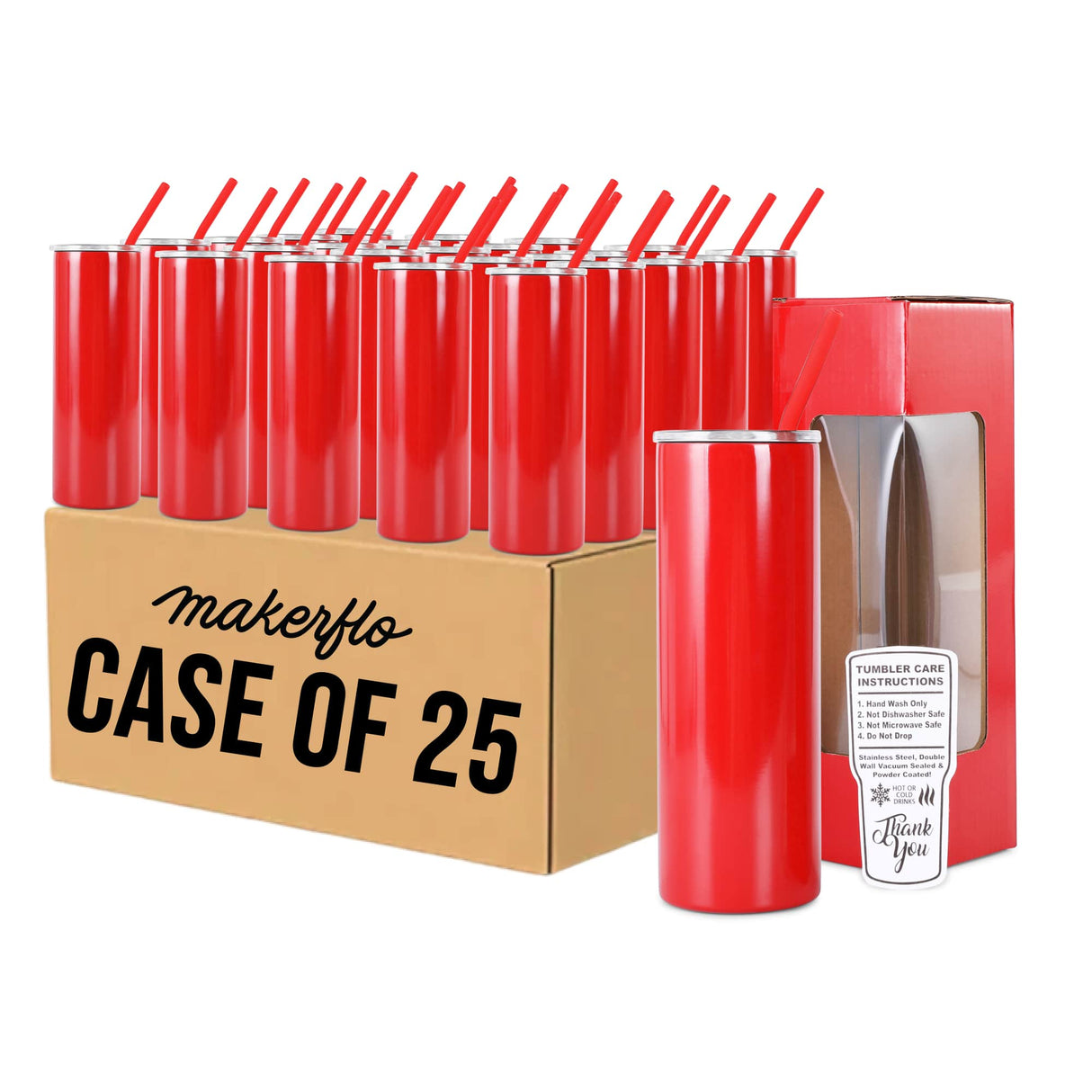 MakerTwist 20oz Skinny Tumbler