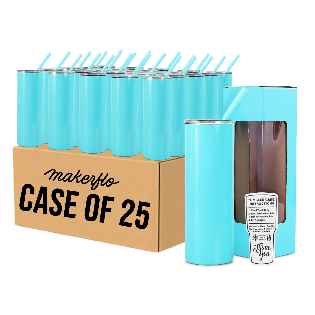 MakerTwist 20oz Skinny Tumbler
