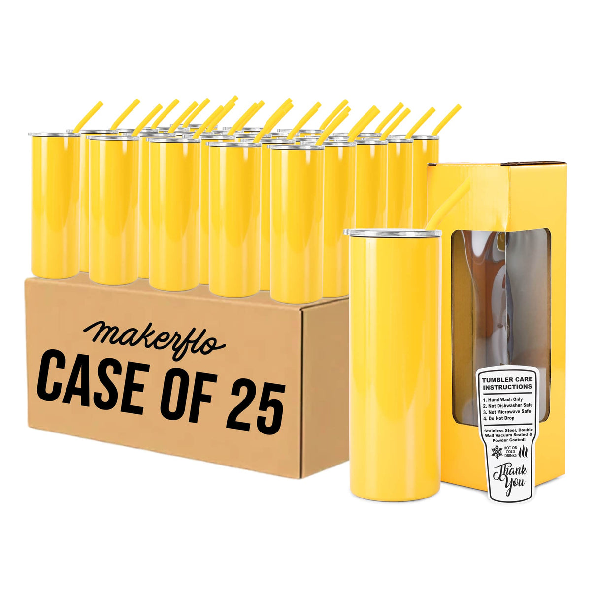 MakerTwist 20oz Skinny Tumbler