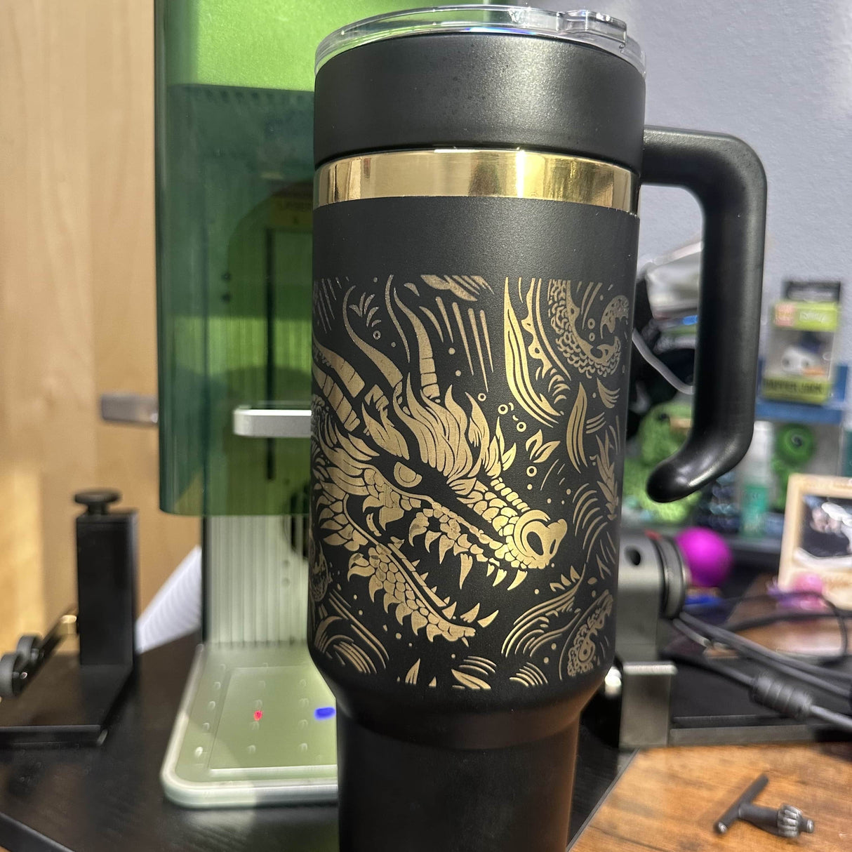 40oz Gold-Plated Tumbler