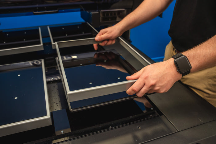 LogoJET T90 PRO Direct to Garment Medium/Standard Platen 10.5"x14" imprint area | LogoJET Inc.