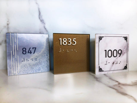 How to Print ADA Braille Signage