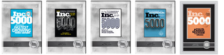 For the 5th Consecutive Time, LogoJET Makes the Inc. 5000