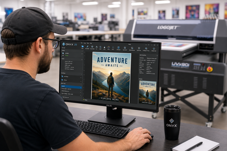 LogoJET Inspira Series UV Printers Gain ONYX 25 RIP Support; R-Series Integration in Development