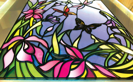 How to Create Stained Glass Effects with UV Printing