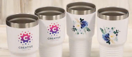 Rotary Printing - Dual Pole Imprints - LogoJET Inc.