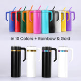 20oz Skinny Rainbow Tumbler
