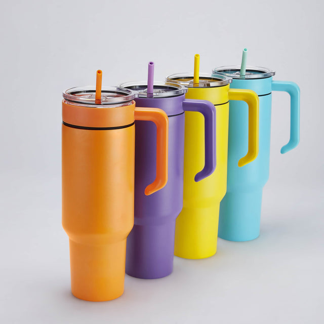 MakerFlo 40oz MakerTwist™ Tumbler – Customizable Stainless Steel Drinkware