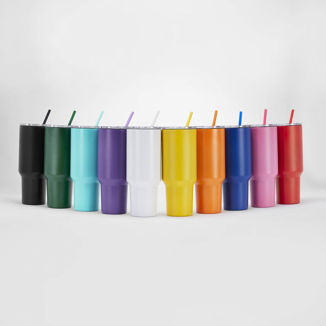 MakerFlo 40oz MakerTwist™ Tumbler – Customizable Stainless Steel Drinkware