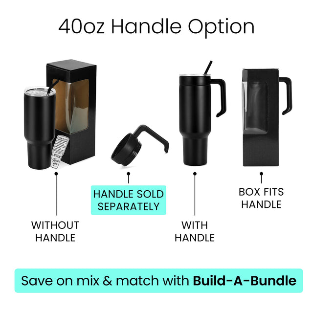 MakerFlo 40oz MakerTwist™ Tumbler – Customizable Stainless Steel Drinkware