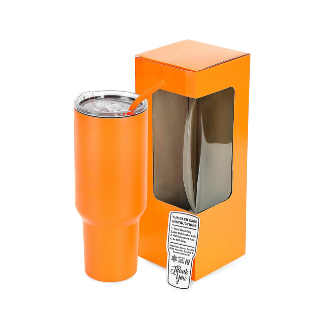 MakerFlo 40oz MakerTwist™ Tumbler – Customizable Stainless Steel Drinkware