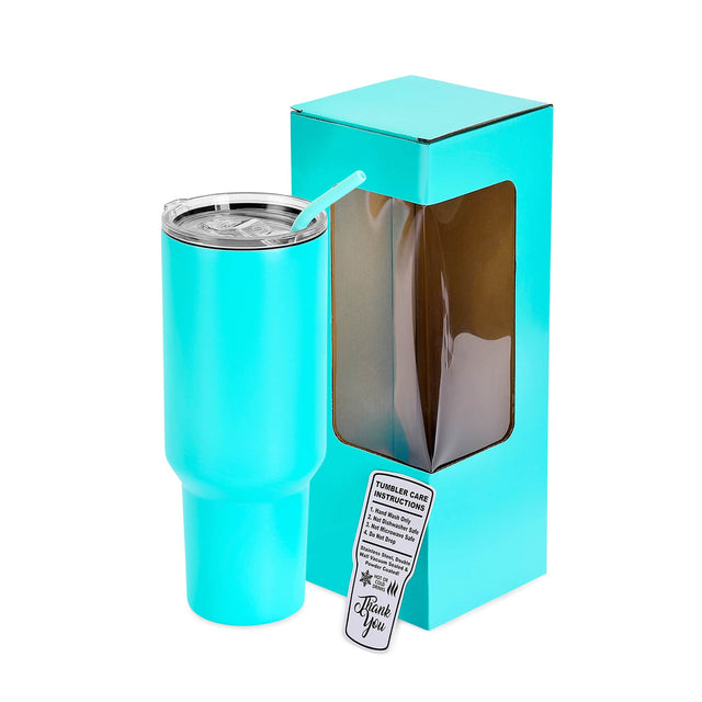 MakerFlo 40oz MakerTwist™ Tumbler – Customizable Stainless Steel Drinkware