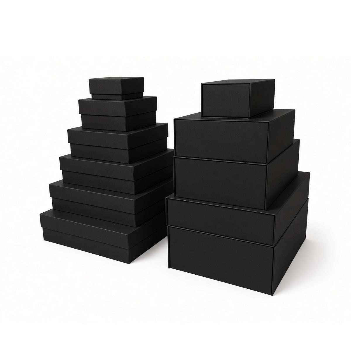11-piece Black Premium Rigid Box Sample Kit