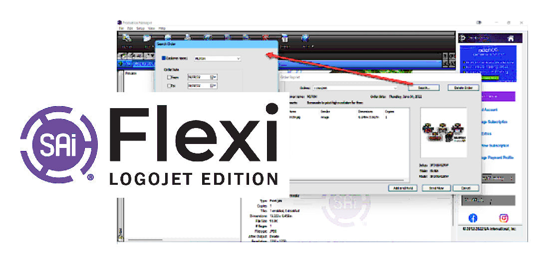 Flexi Design Only Subscription RIP Software - 1 Year - LogoJET Edition for Inspira Series printer models