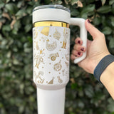 40oz Gold-Plated Tumbler