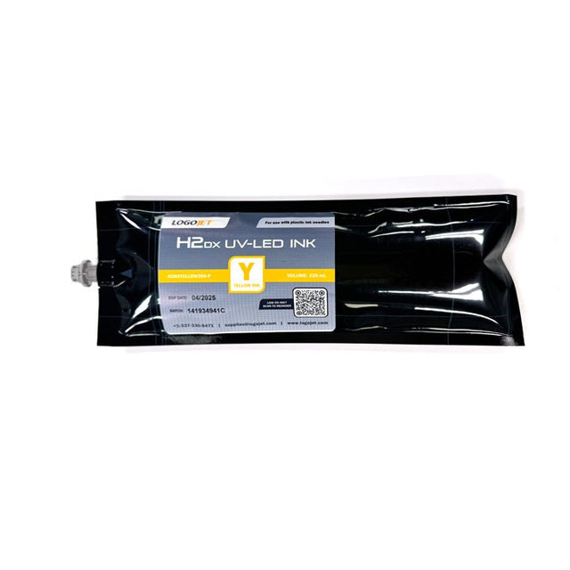 LogoJET UV - Curable Ink for UV2400, UVx60 and UVx90 Printers, 220ml Bag | LogoJET Inc.