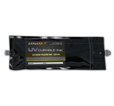 LogoJET UV - Curable Ink for UV2400, UVx60 and UVx90 Printers, 220ml Bag | LogoJET Inc.