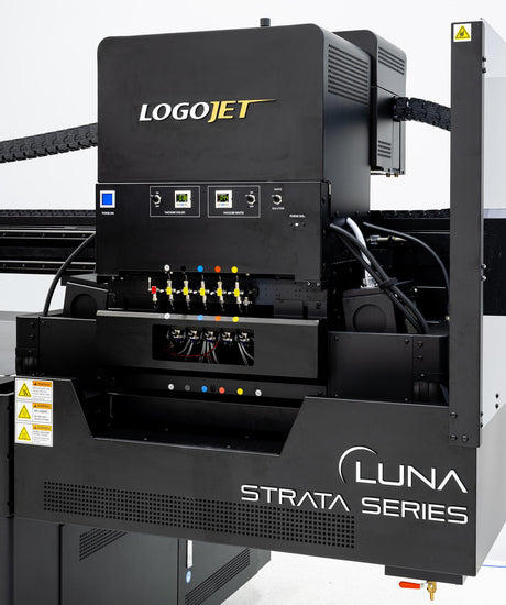  LogoJET Strata Series Large Format UV Flatbed 3.2' x 5.9' - LUNA (includes 2 Ink Sets) | LogoJET Inc.