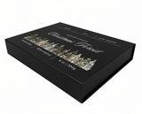 Medium - Black Rigid Magnetic Closure Boxes (Hinged Lid, Print-Ready Blank Packaging)
