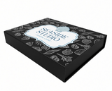 XS - Black Rigid Magnetic Closure Boxes (Hinged Lid, Print-Ready Blank Packaging)