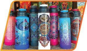 LogoJET Printed bottles