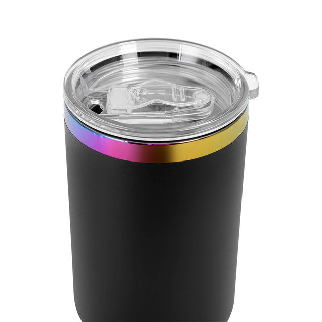 MakerFlo 40oz Rainbow-Plated MakerTwist™ Tumbler – Customizable Premium Drinkware