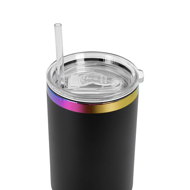MakerFlo 40oz Rainbow-Plated MakerTwist™ Tumbler – Customizable Premium Drinkware
