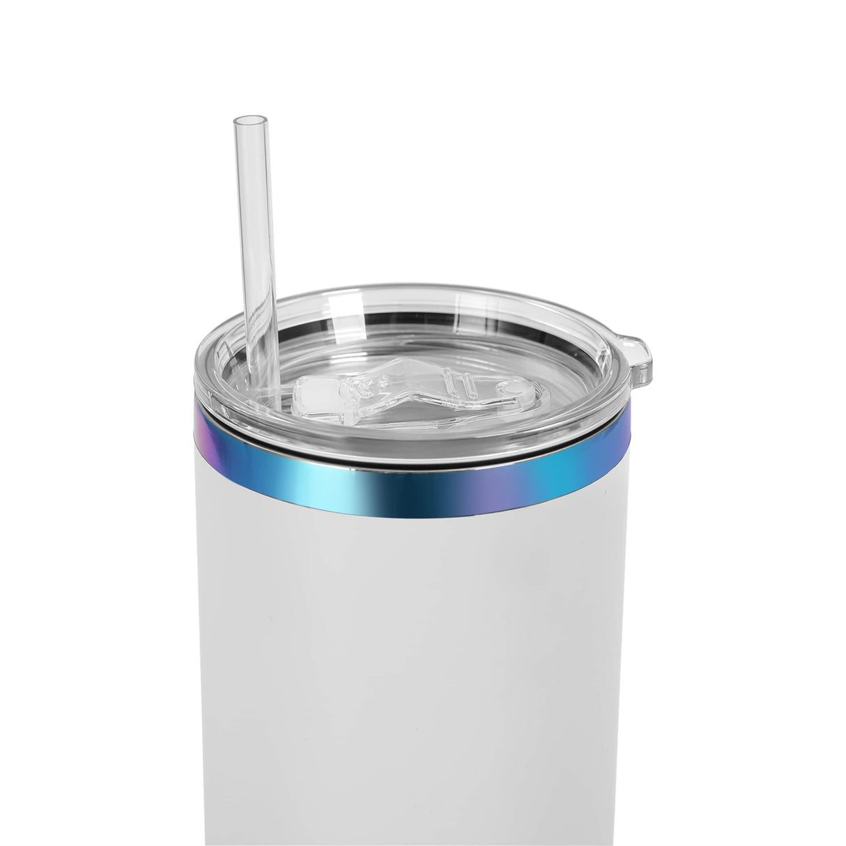40oz Rainbow-Plated Tumbler
