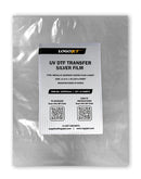 UV DTF Transfer Film A Sheet - Silver (10 Pk)
