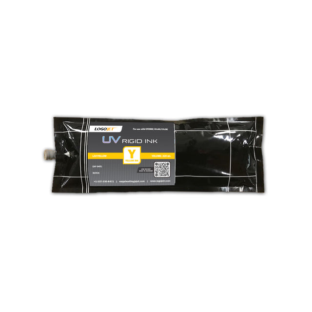 LogoJET UV Ink (220 mL) – UV2400, UVx60 & UVx90 (CMYK, White, Clear Gloss & Primer)