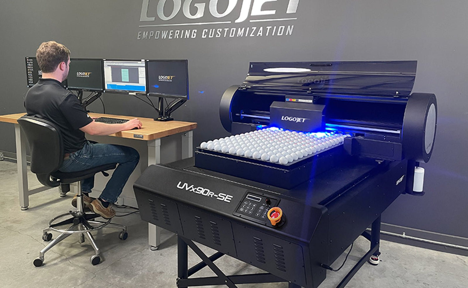 LogoJET UVx90R-SE Commercial UV Printer – LogoJET Inc.