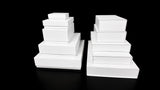 10-piece Premium Rigid Box Sample Kit -includes Telescoping Set-Up boxes and Magnetic Closure boxes
