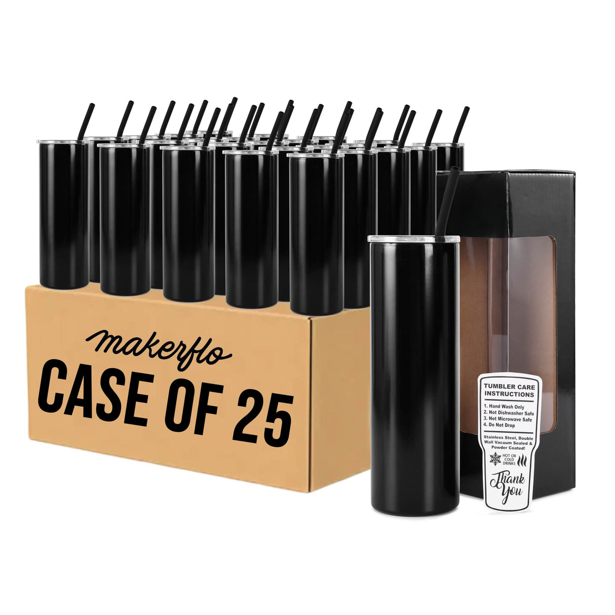 MakerTwist 20oz Skinny Tumbler