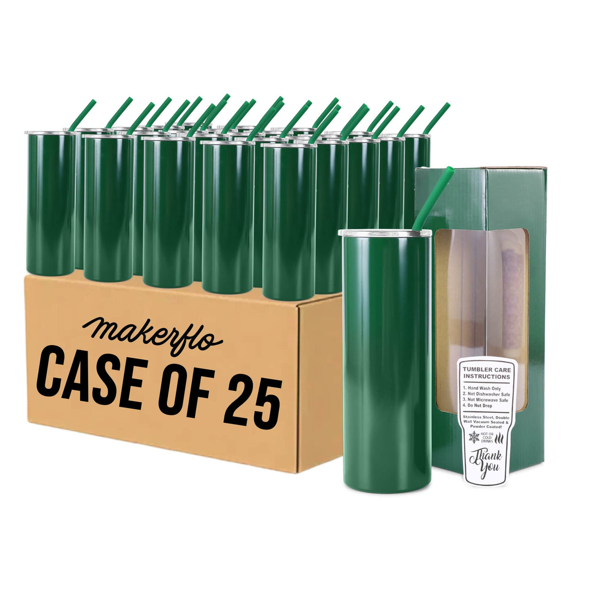 MakerTwist 20oz Skinny Tumbler