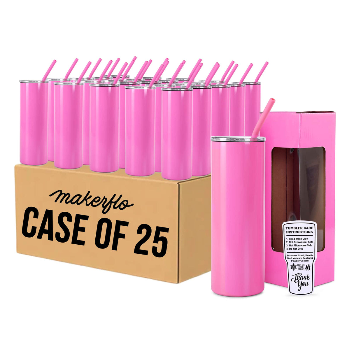 MakerTwist 20oz Skinny Tumbler