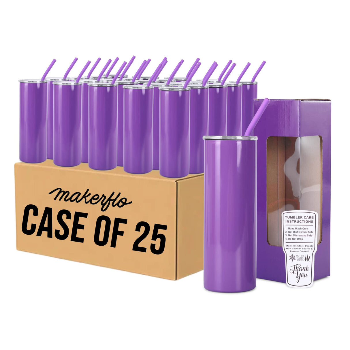 MakerTwist 20oz Skinny Tumbler